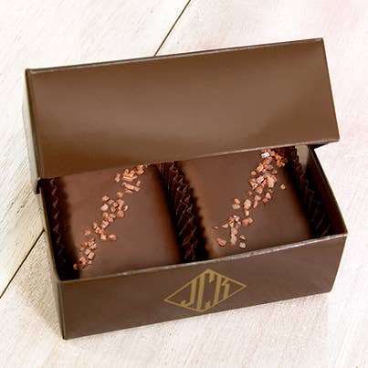 Semi-Sweet Choc & Caramel w/Hawaiian Alaea Sea Salt Box