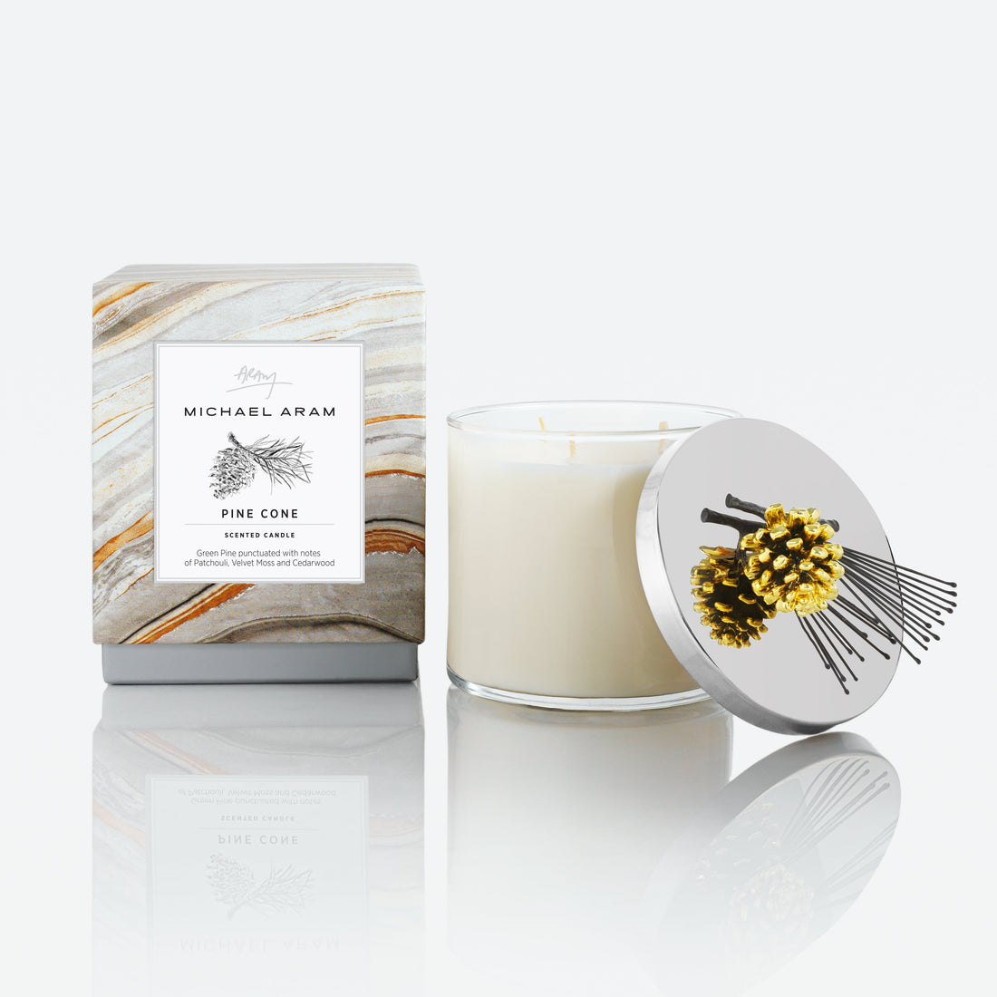 Pine Cone Candle