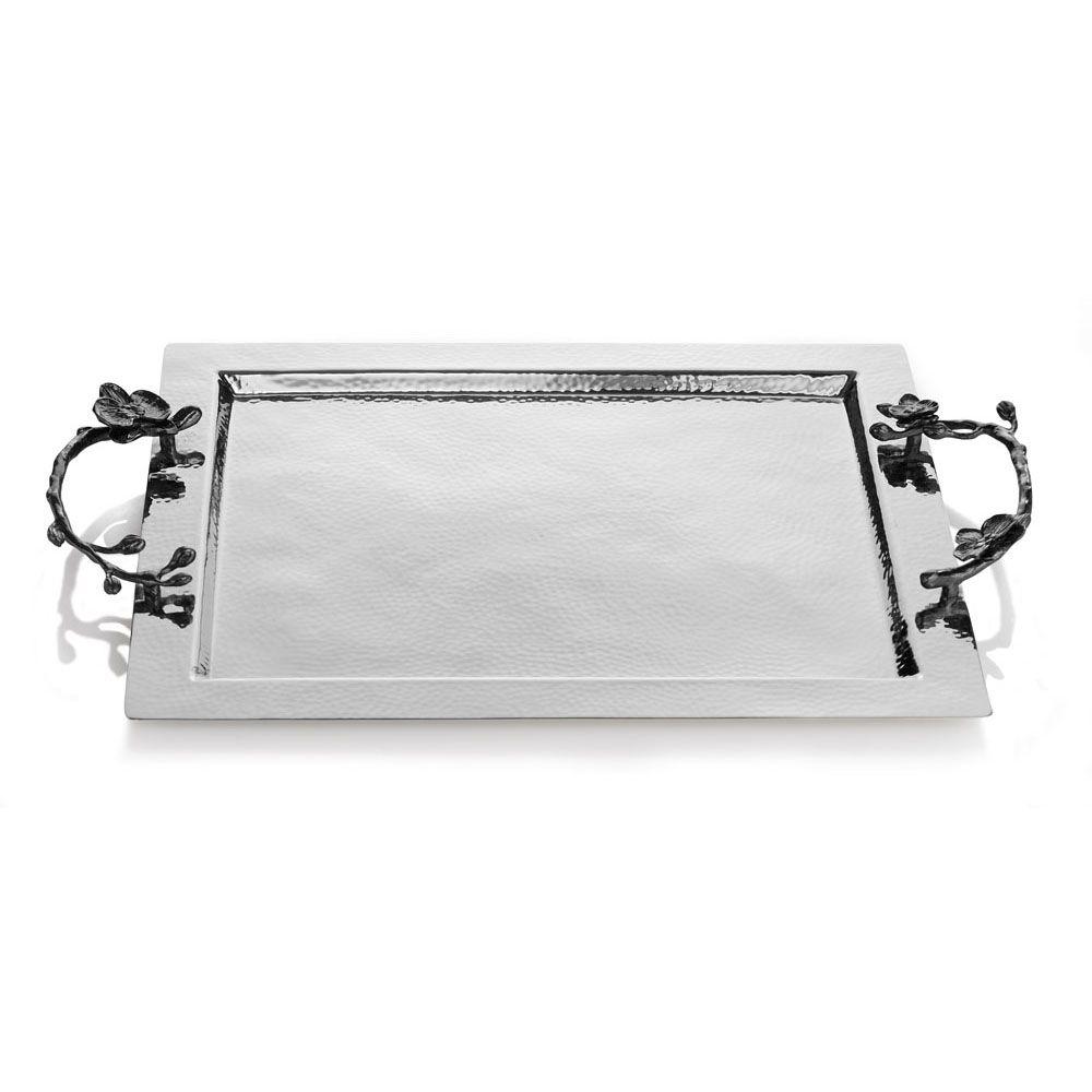 Black Orchid Serving Tray