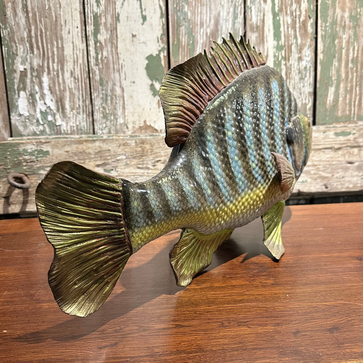 Bronze Painted Fish