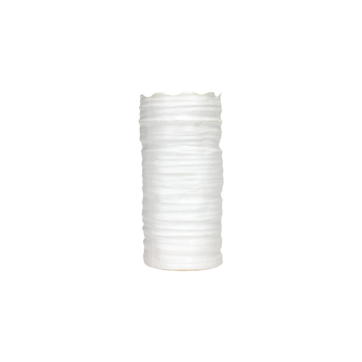 Lace Vase Small - White