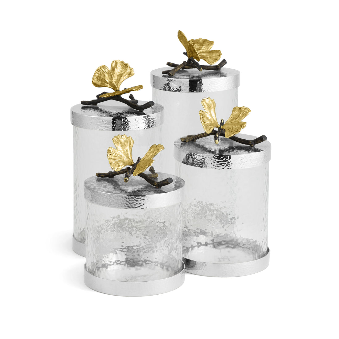 Butterfly Ginkgo Canister