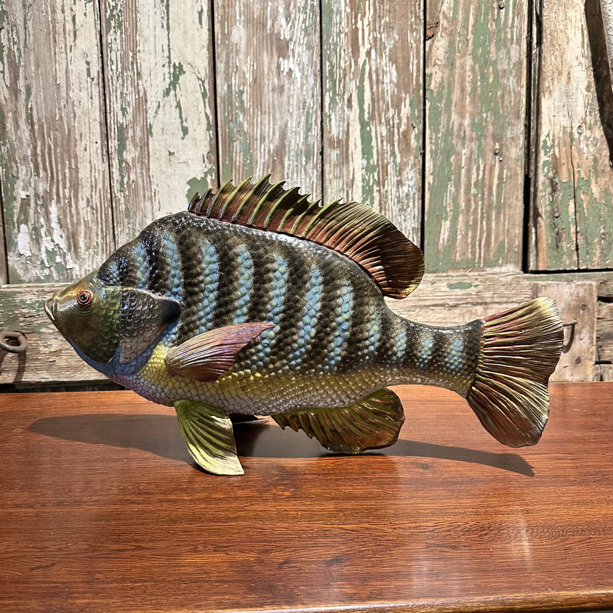 Bronze Painted Fish