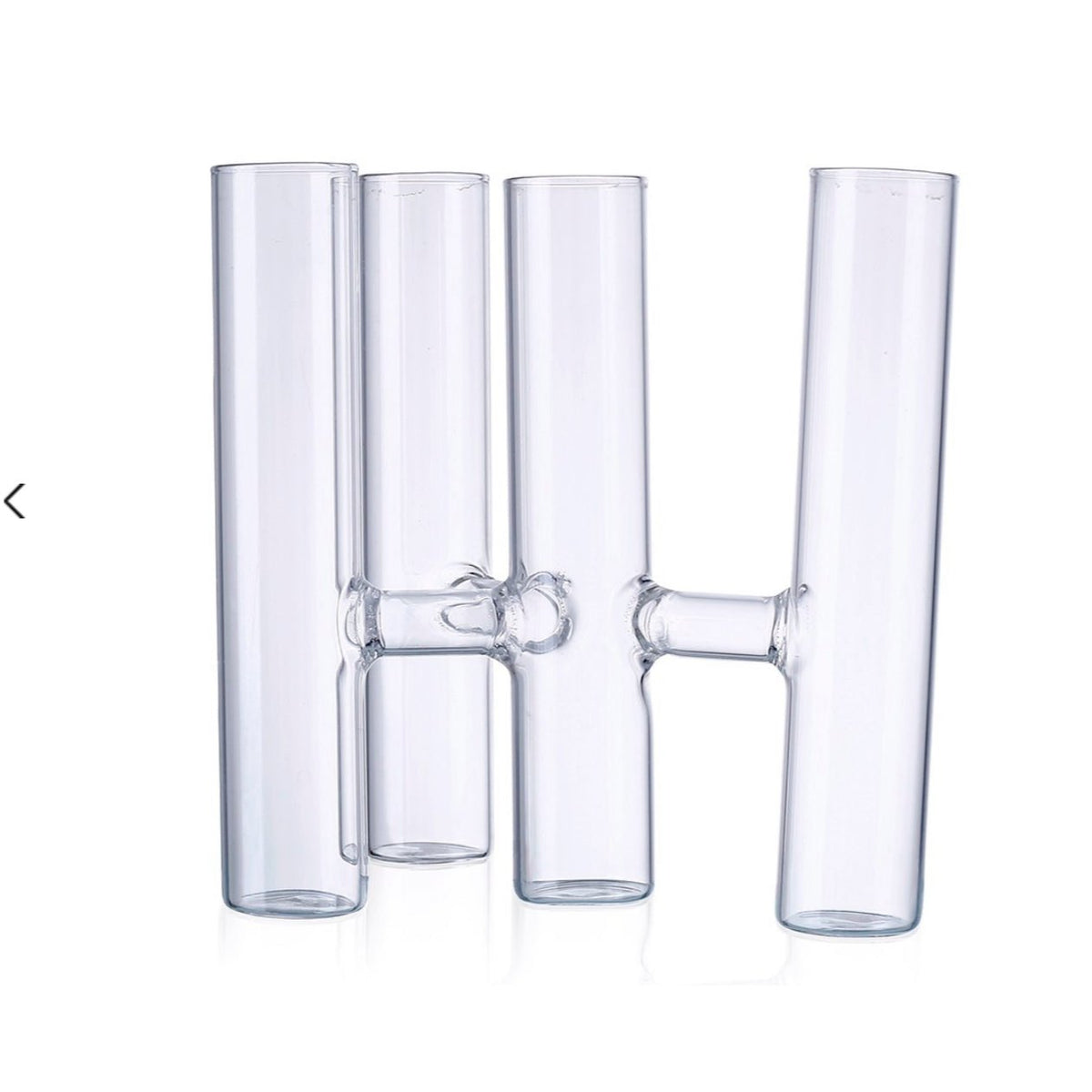 Clear Test Tube Vase