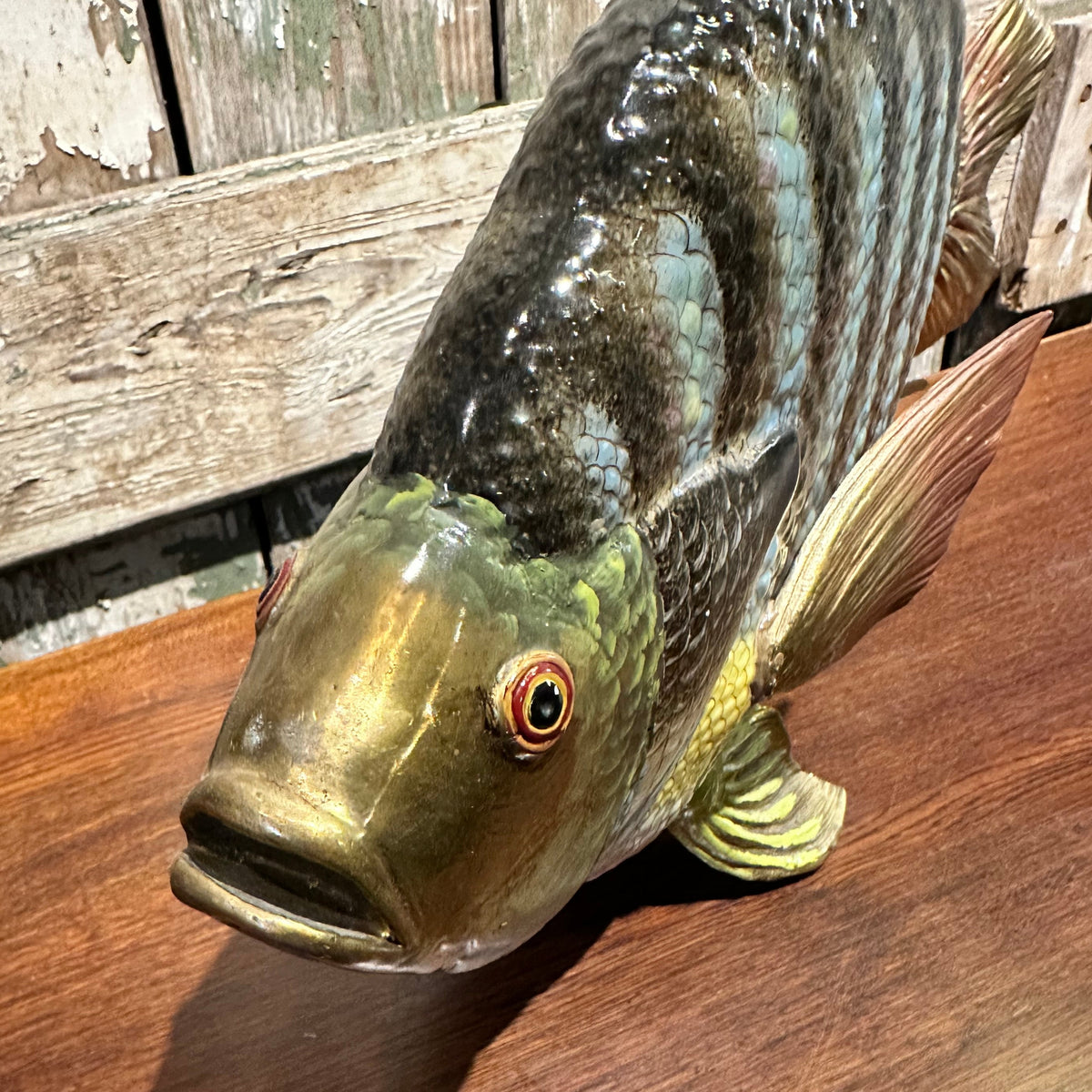 Bronze Painted Fish