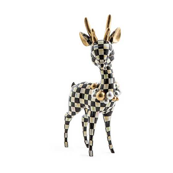 MacKenzie-Childs Courtly Check Deary Deer