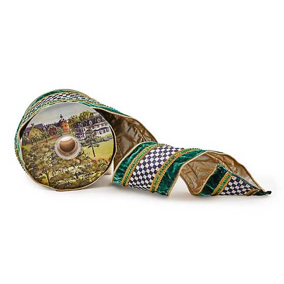 Emerald Luxe 4" Ribbon