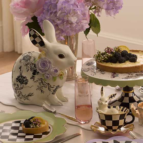 Butterfly Toile Rabbit - Short