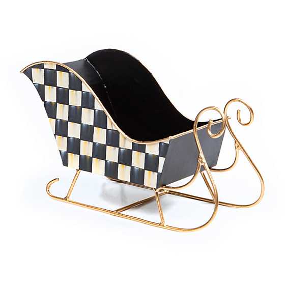 Courtly Check Tin Sleigh