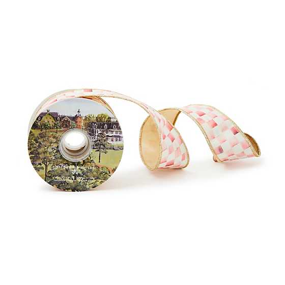 Rosy Check 2" Ribbon