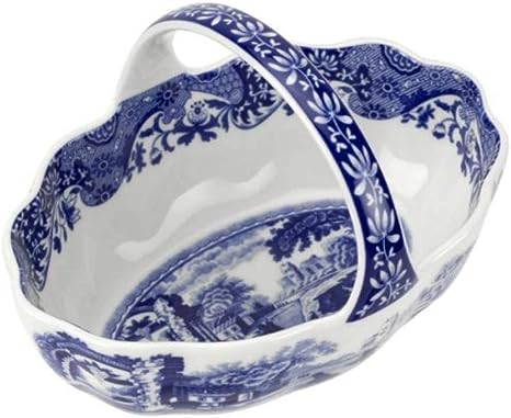 Ceramic Handled Basket
