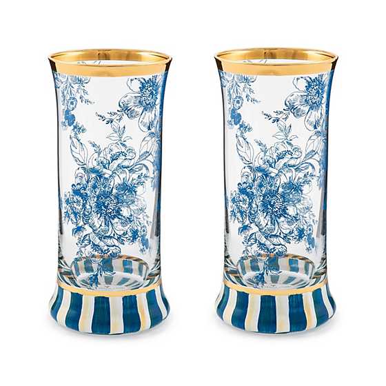 Royal English Garden Highball Glass - Set of 2