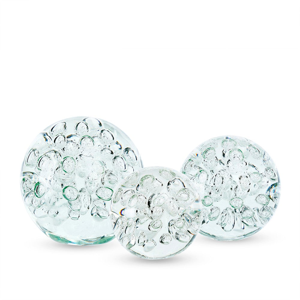 Clear Glass Paperweight