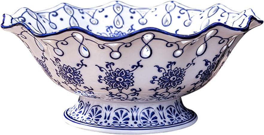 Blue & White Fruit Bowl
