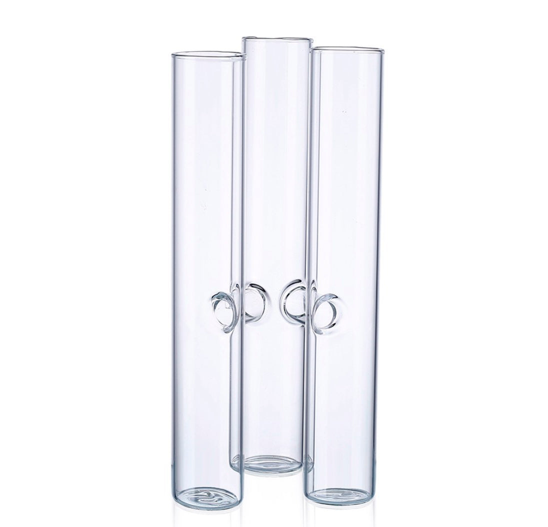 Clear Test Tube Vase