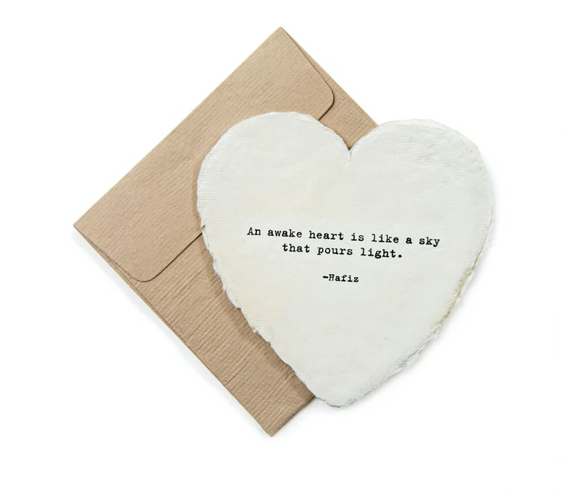 Mini Deckled Heart Cards & Envelopes