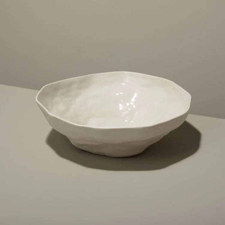 Tam Stoneware Serving Bowl - Pearl