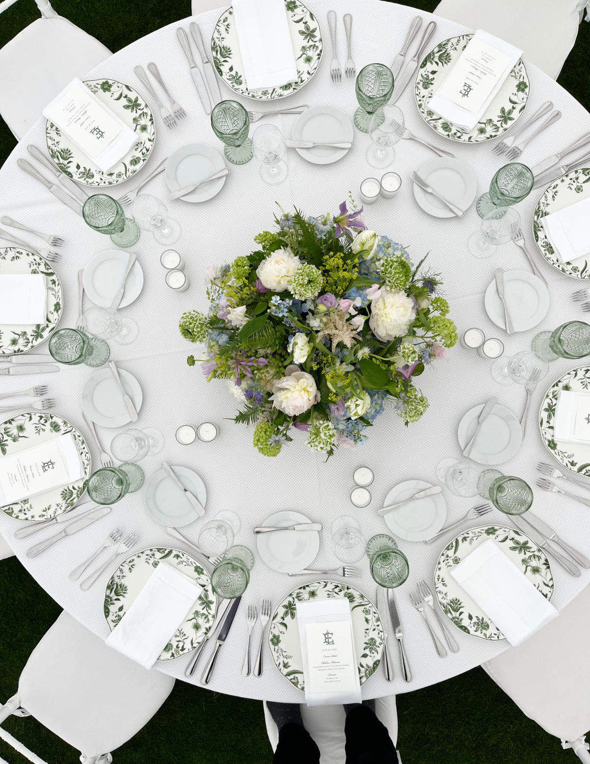 Fern Charger Plate