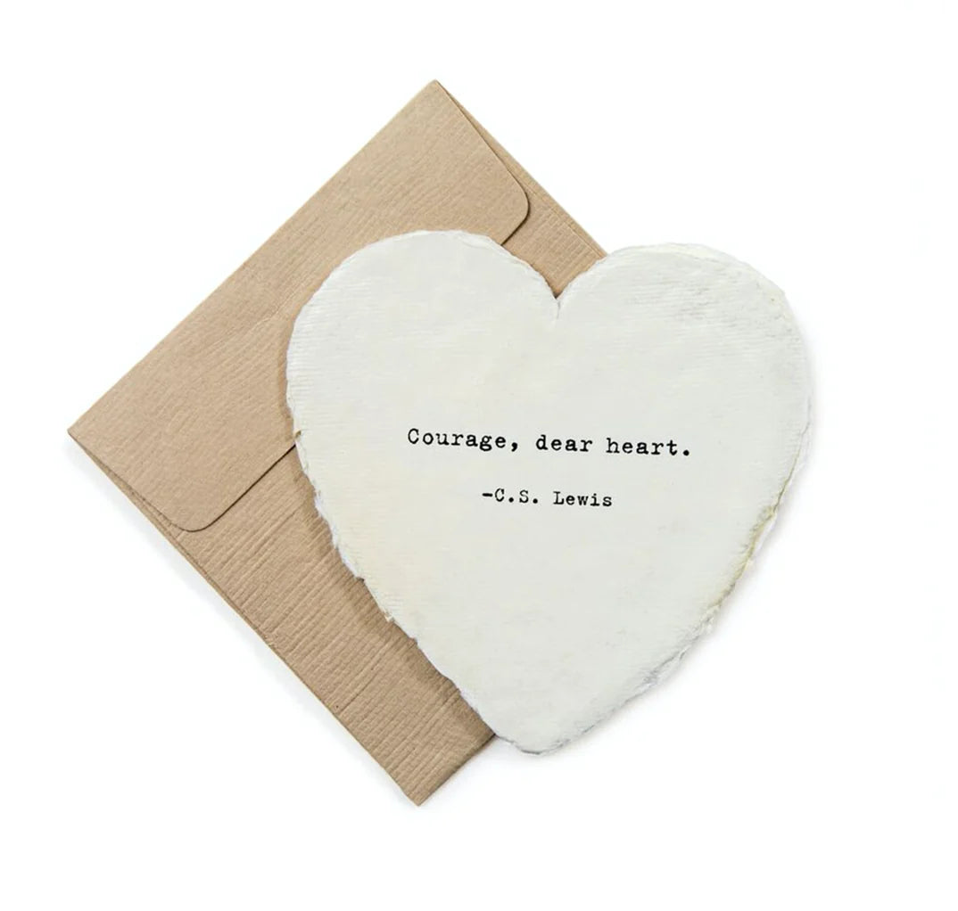Mini Deckled Heart Cards & Envelopes