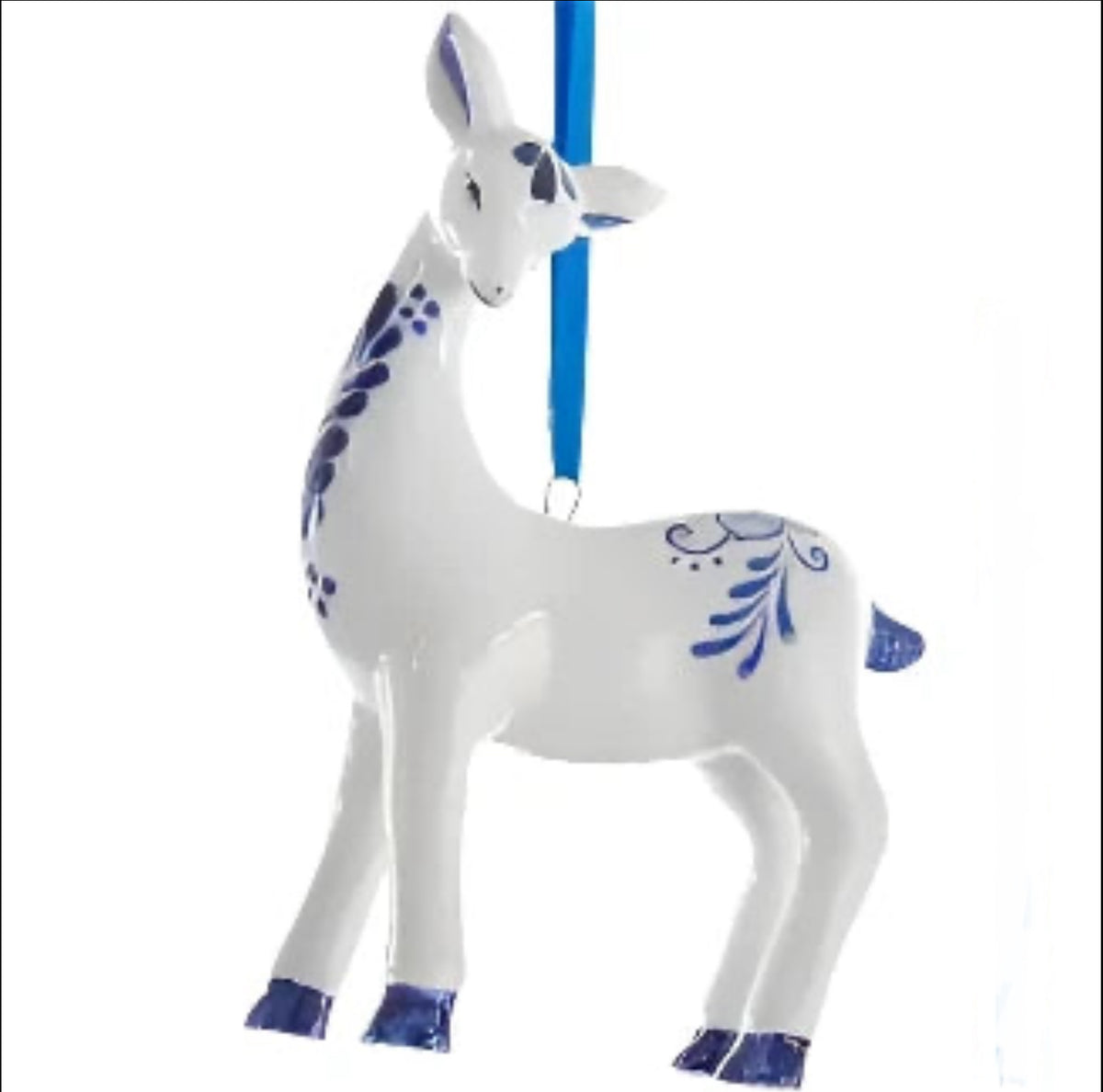 Porcelain Deer Ornaments