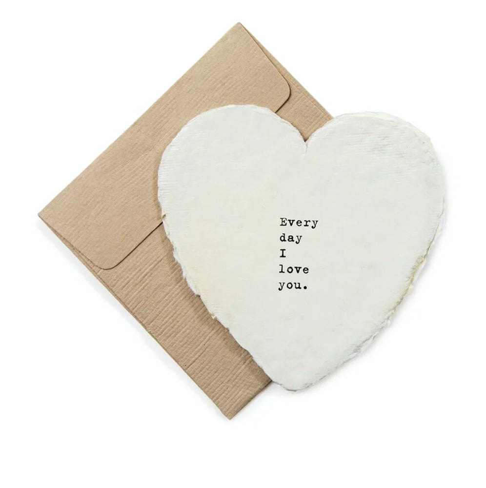 Mini Deckled Heart Cards & Envelopes