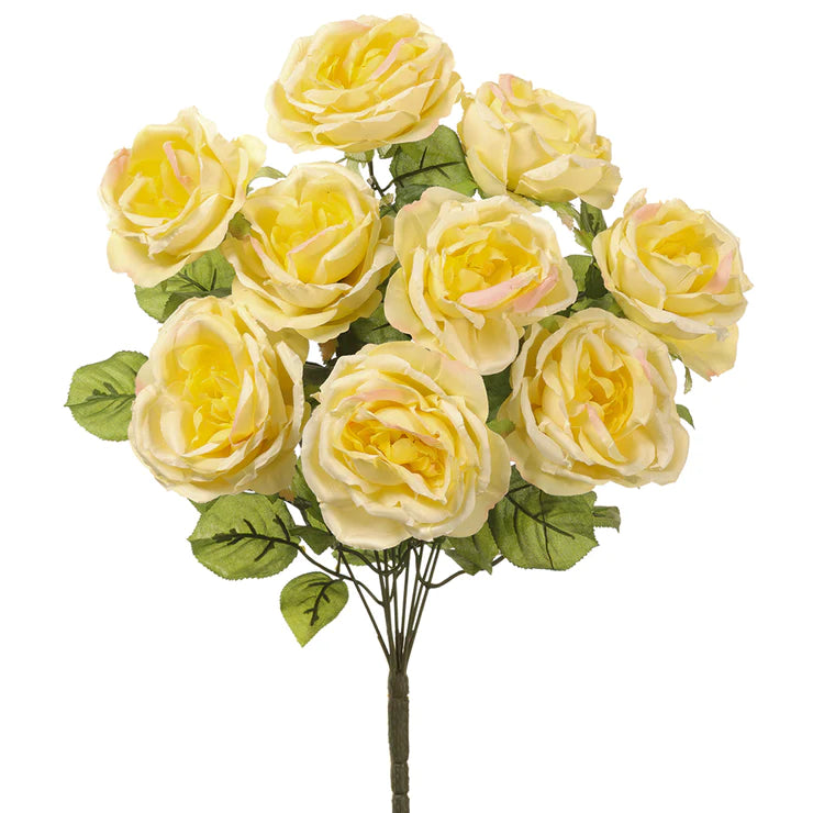 20" Rose Bunch Yellow