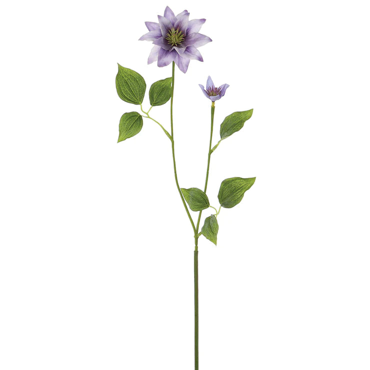 29" Clematis Flower Lavender