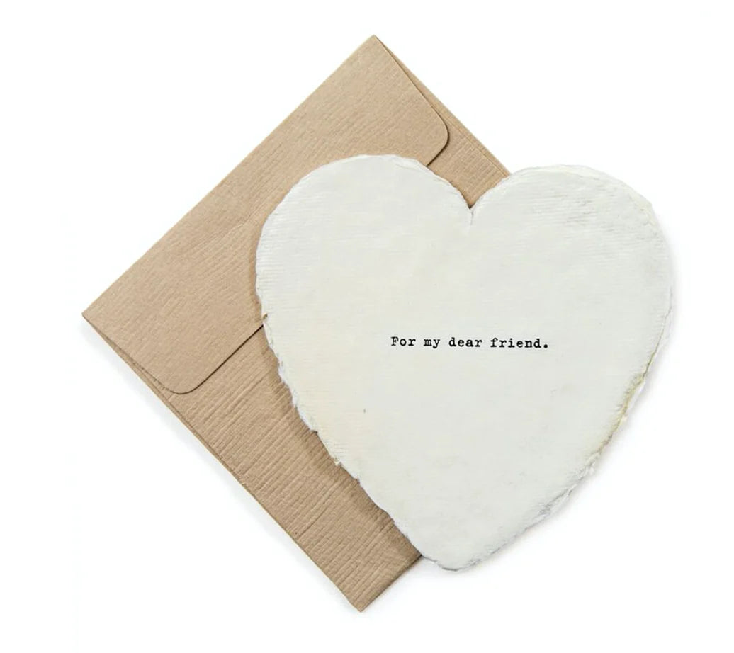 Mini Deckled Heart Cards & Envelopes