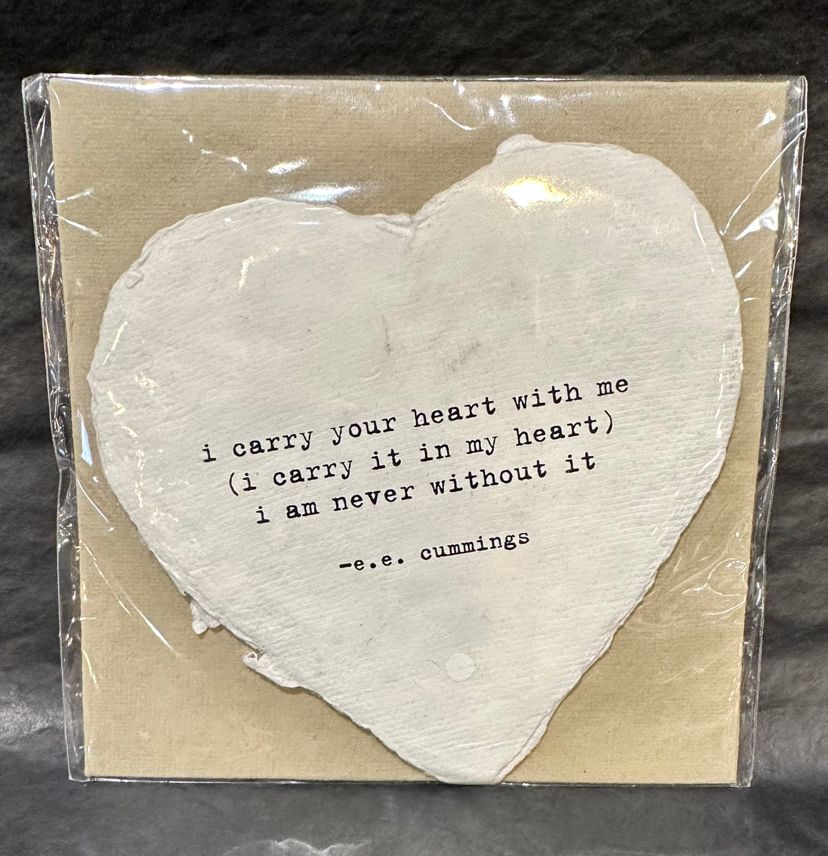 Mini Deckled Heart Cards & Envelopes