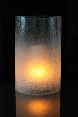 5 x 7 Glass Hurricane Sleeve - White
