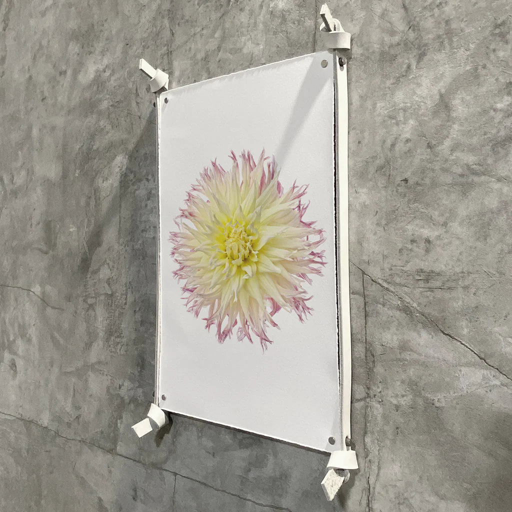 Frameless Leather and Steel Hanger
