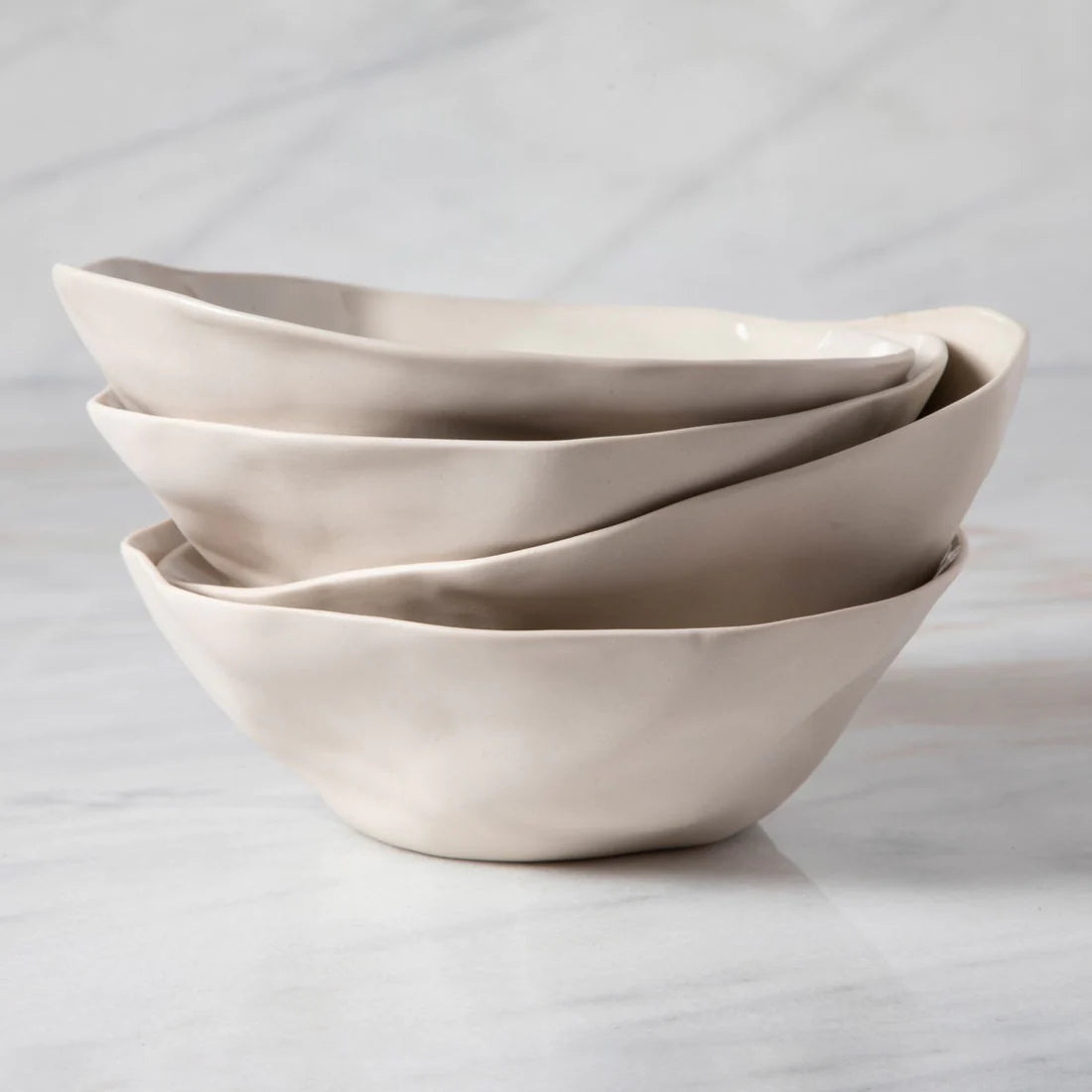 Tam Stoneware Side Bowl - Pearl
