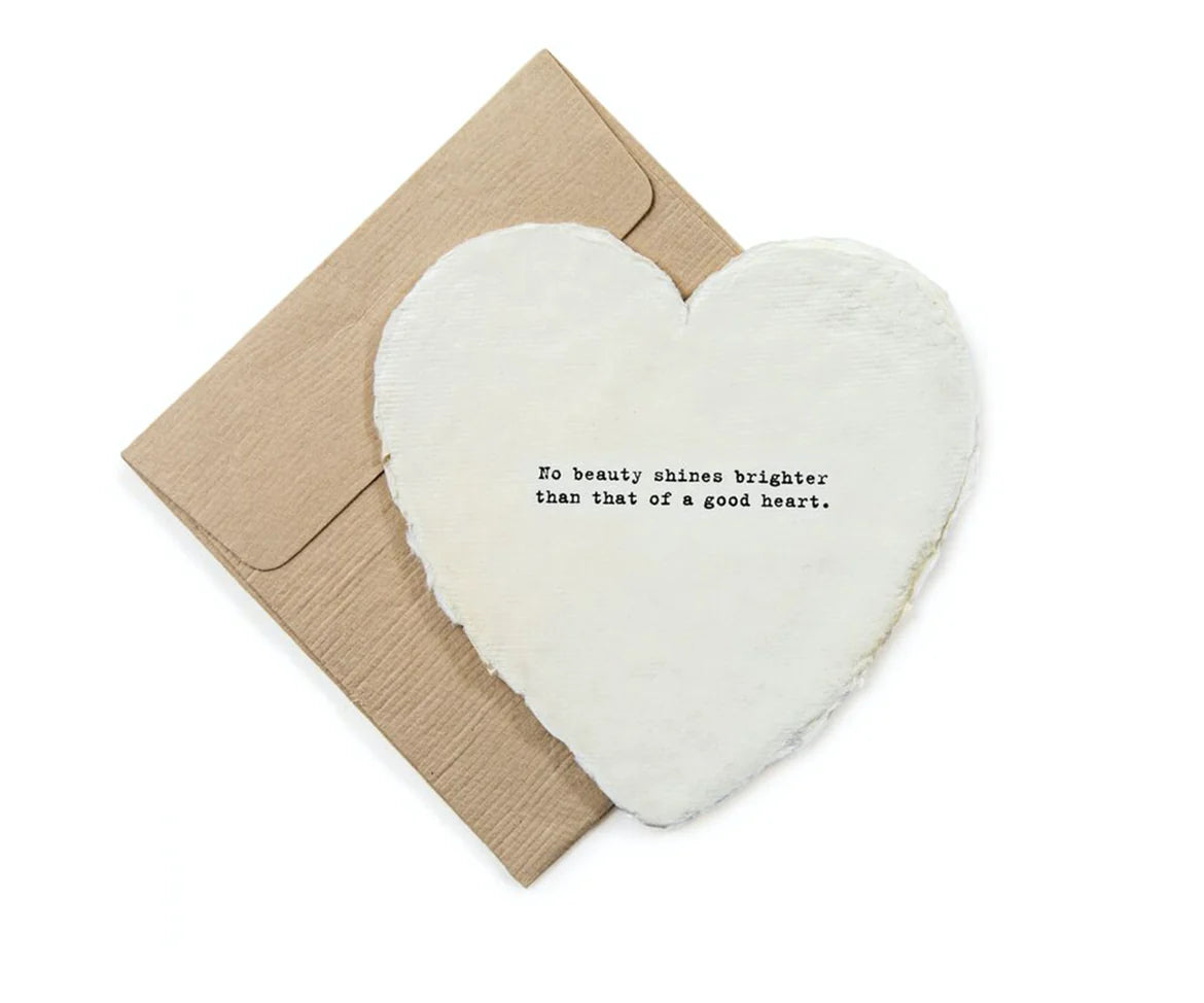 Mini Deckled Heart Cards & Envelopes