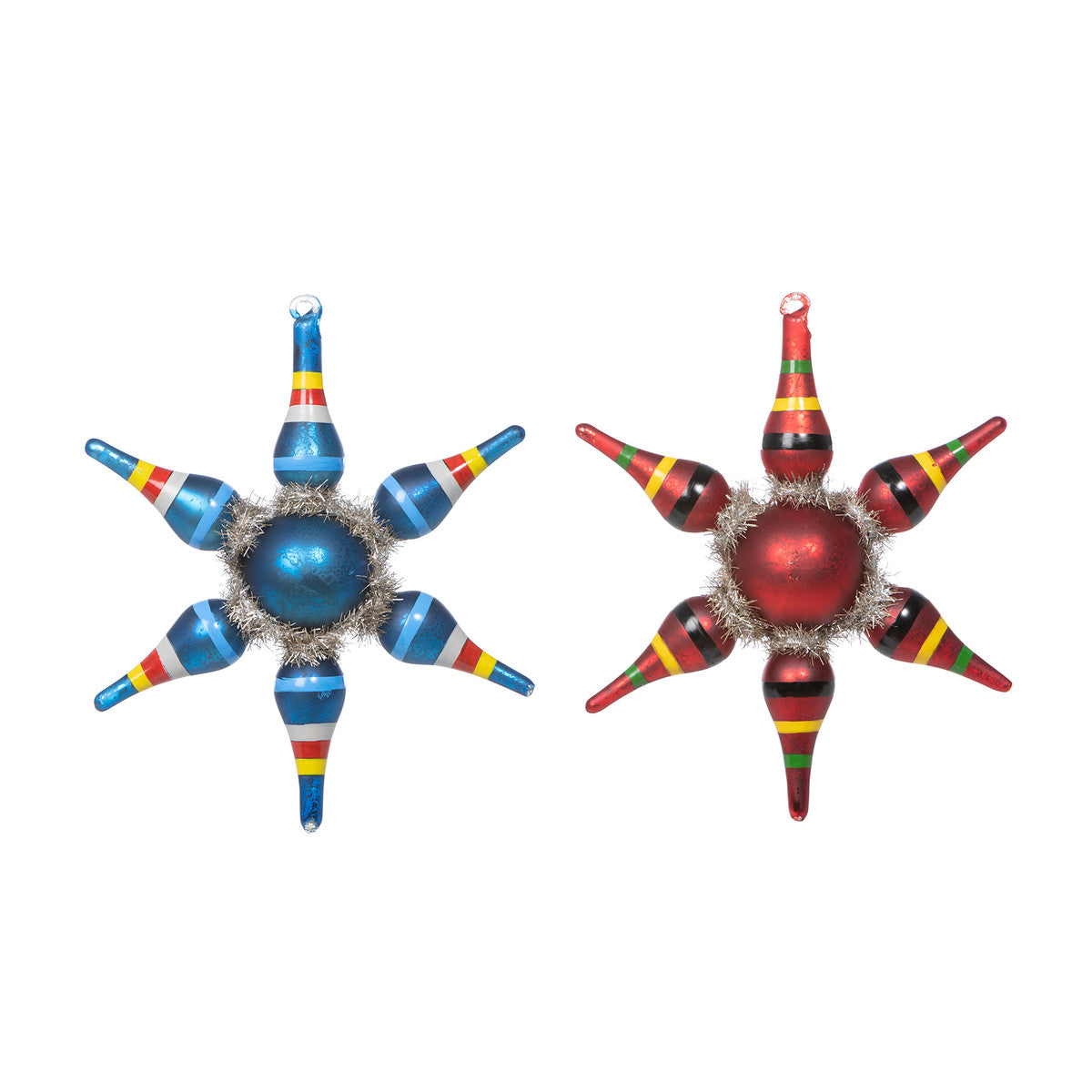 Retro Glass Starburst Ornament