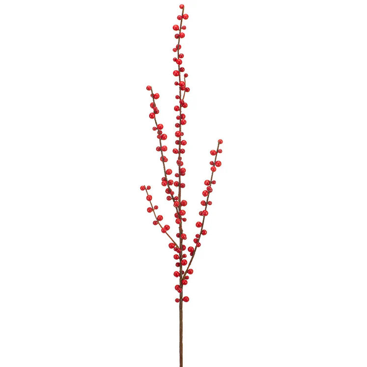 29" Red Berry Branch