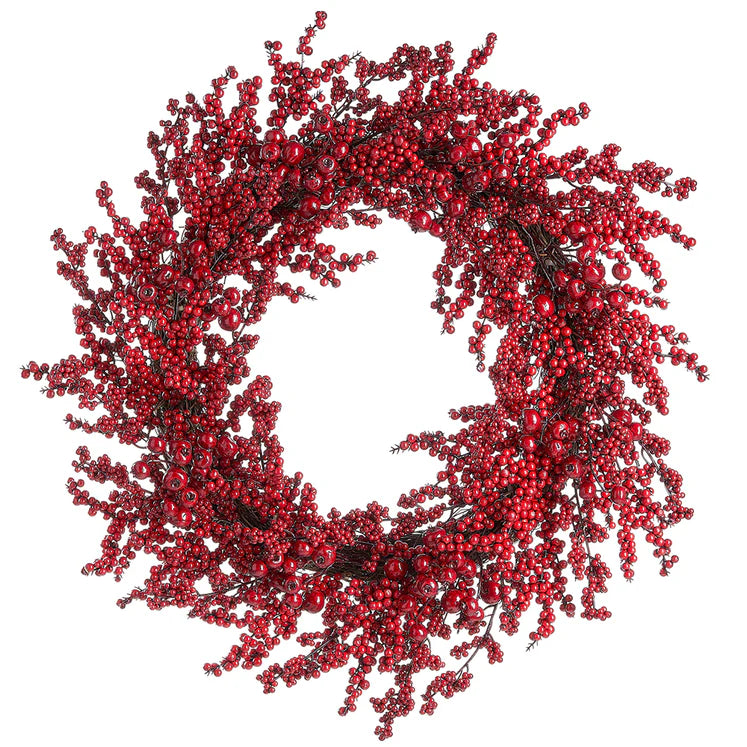 24" Berry Wreath