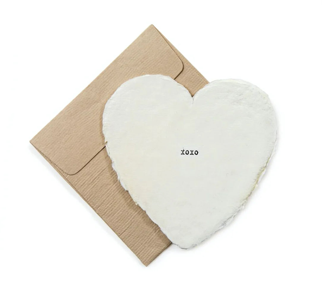 Mini Deckled Heart Cards & Envelopes