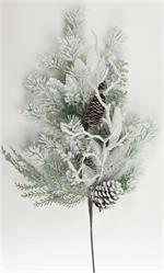 27" Snowdrift Pine Branch