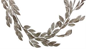 6' Metallic Laurel Leaf Garland