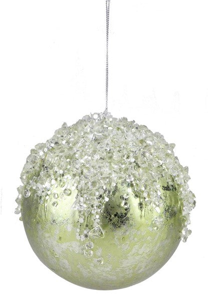 4.5" Metallic Ball Ornament