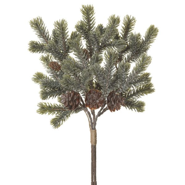 14" Frost Pine Branch