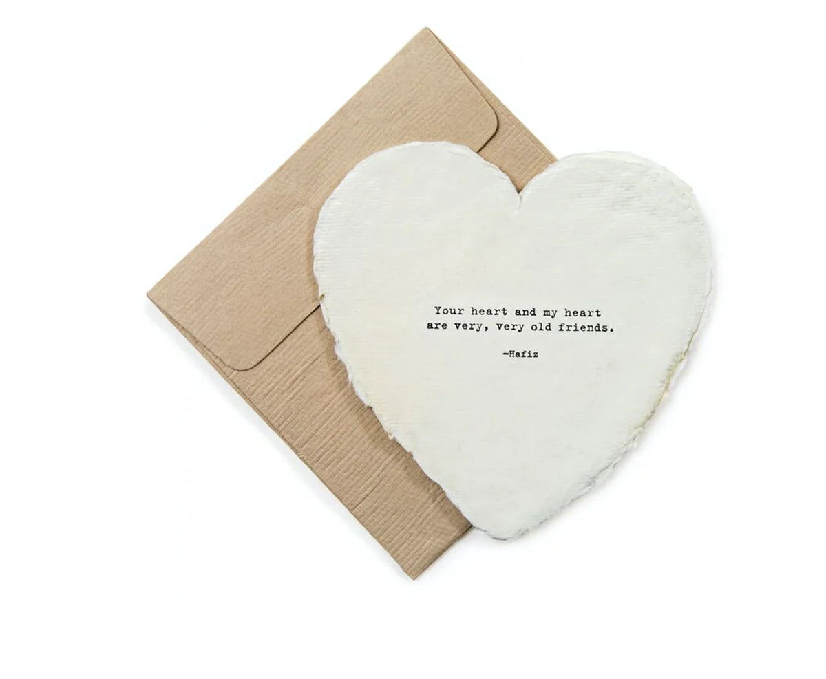 Mini Deckled Heart Cards & Envelopes