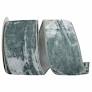 Velvet Plush Tissue Backed Wired Edge