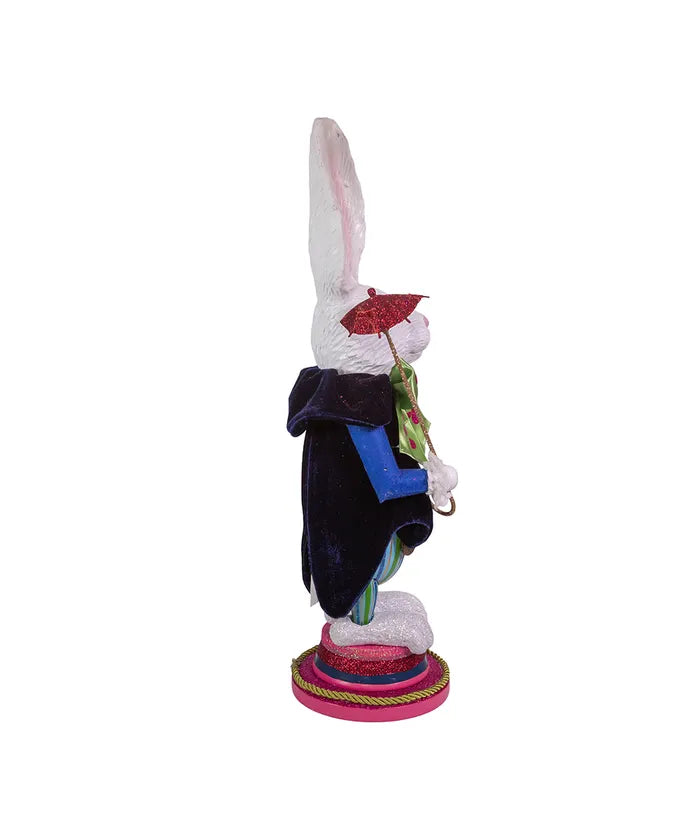 18" White Rabbit Nutcracker