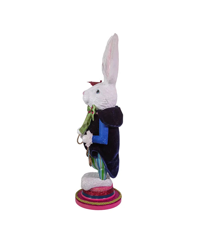 18" White Rabbit Nutcracker