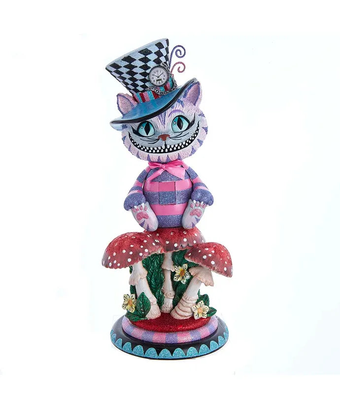 15" Cheshire Cat Nutcracker