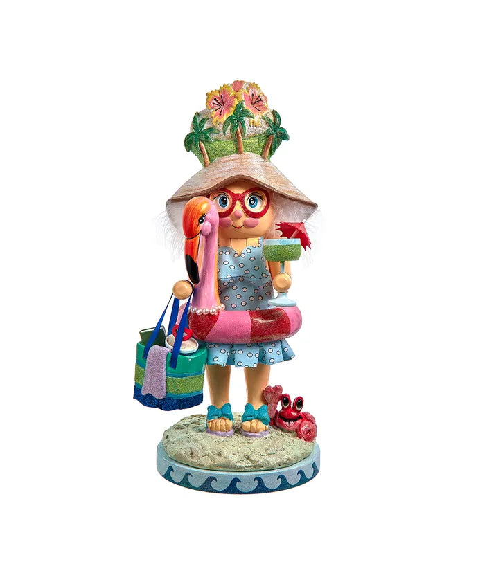 15" Beach Girl Nutcracker