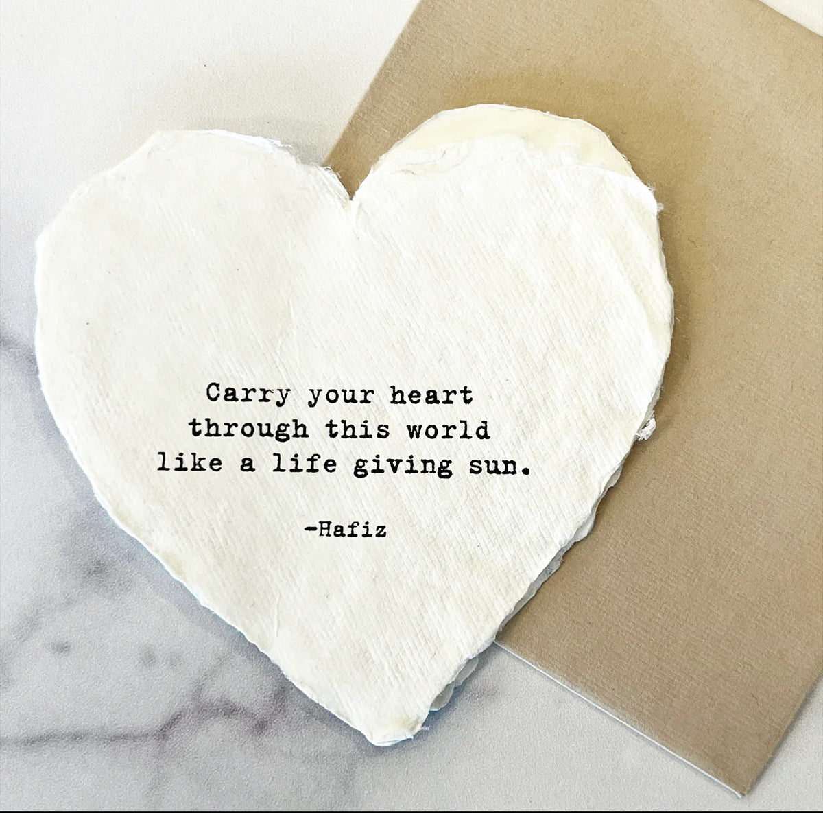 Mini Deckled Heart Cards & Envelopes
