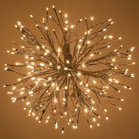 24" LED Starburst Silver