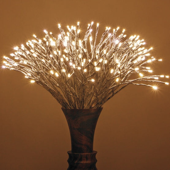 24" LED Starburst Silver